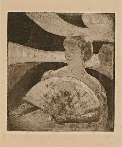In the Opera Box by Mary Cassatt